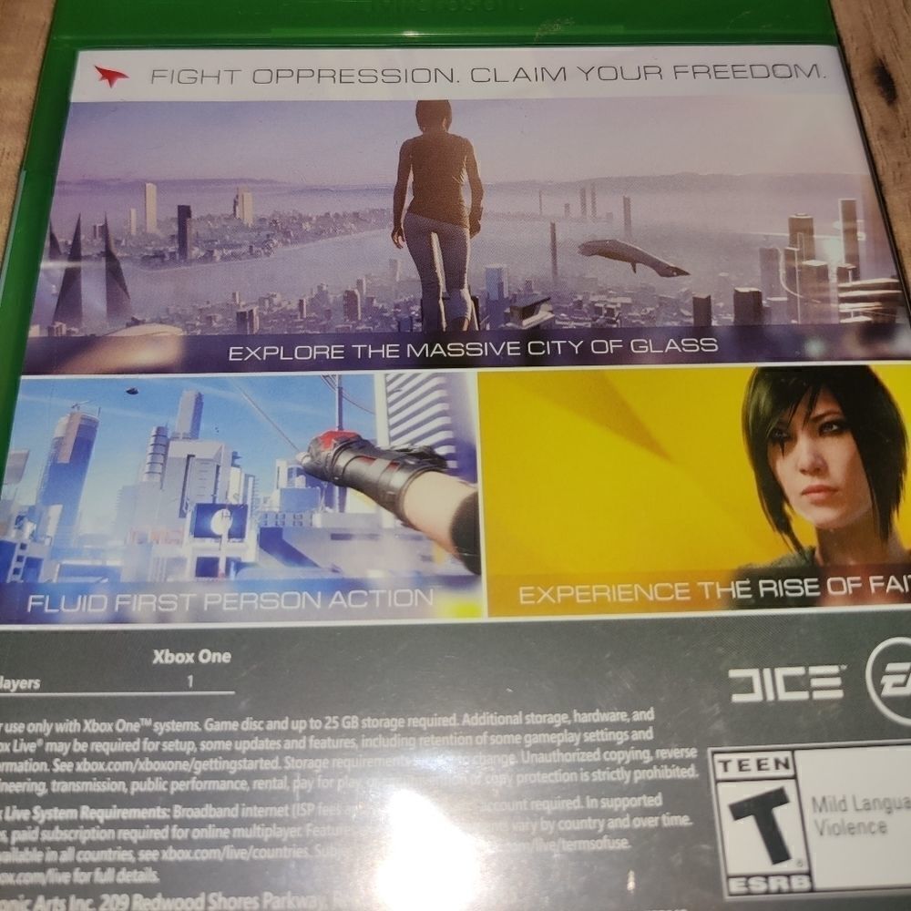 Mirror's Edge: Catalyst (Microsoft Xbox One, 2016) - Picture 3 of 7